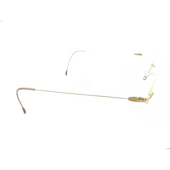 Silhouette Titanium Matte Gold Rimless Eyeglasses Frames 19 140 Austria Designer - Picture 4 of 13
